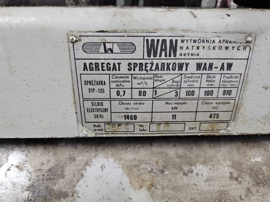 Kompresor van 11kw