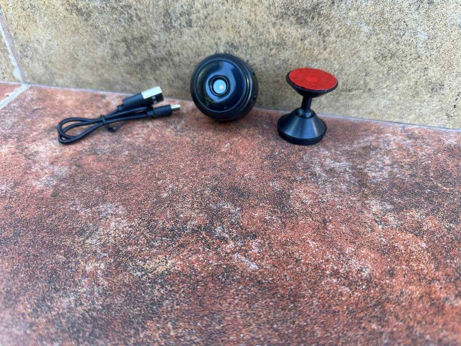 Мини IP камера видеонаблюдения|Wi-Fi Full HD|ночное видение|Экшен|12mp