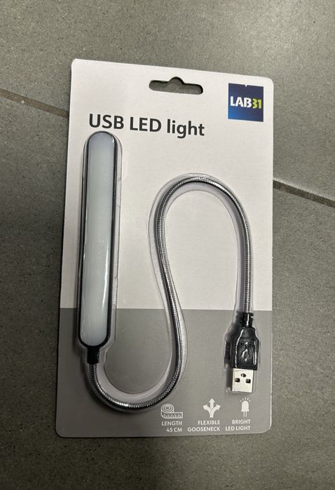 USB LED лампа LAB31 45 см