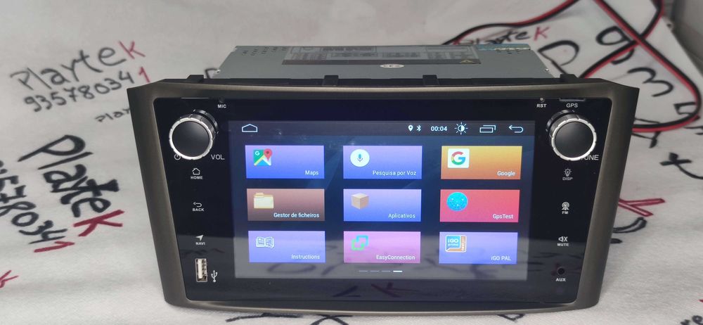 Radio 2 DIN Toyota Avensis T25 – Android 14 - Novo Garantia