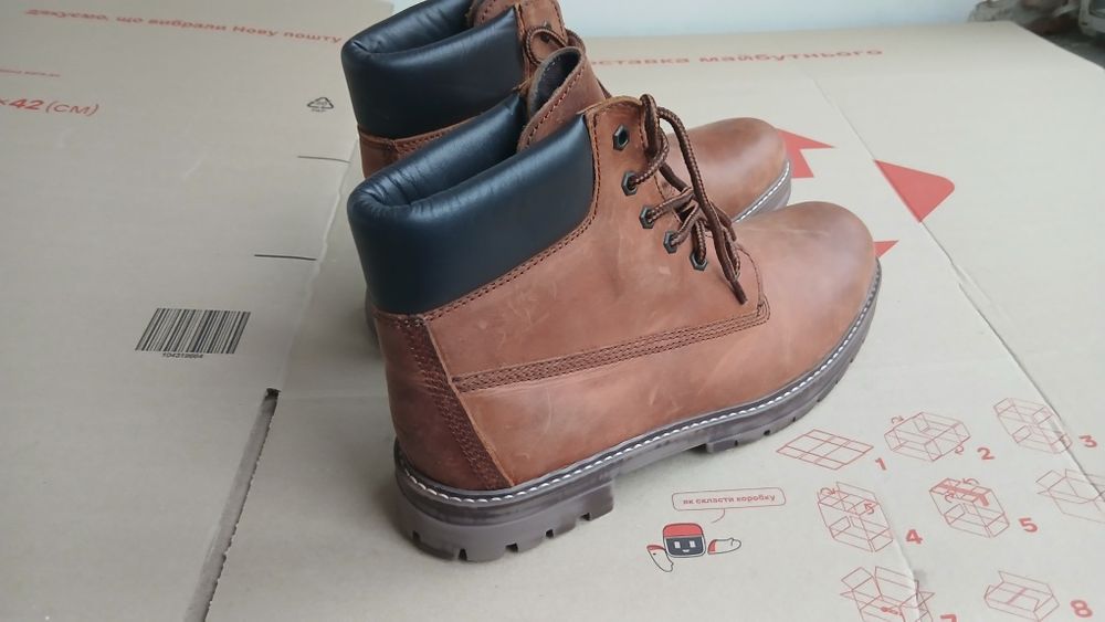 Чоловічі шкіряні черевики HENRY GONDORFF