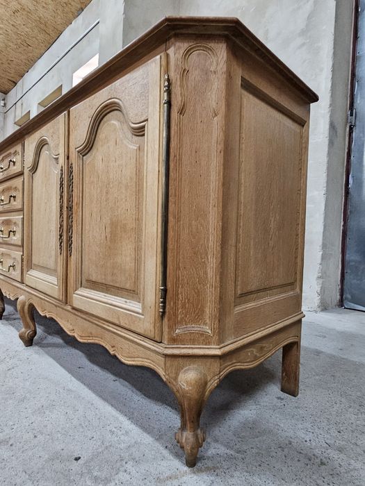 Duża francuska komoda ludwikowska 250cm jasna /