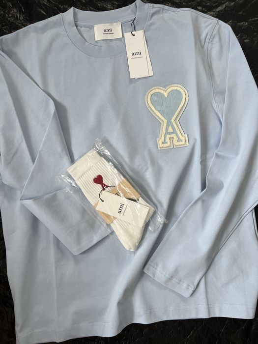 Лонг в стиле Ами Амі Paris 100% cotton