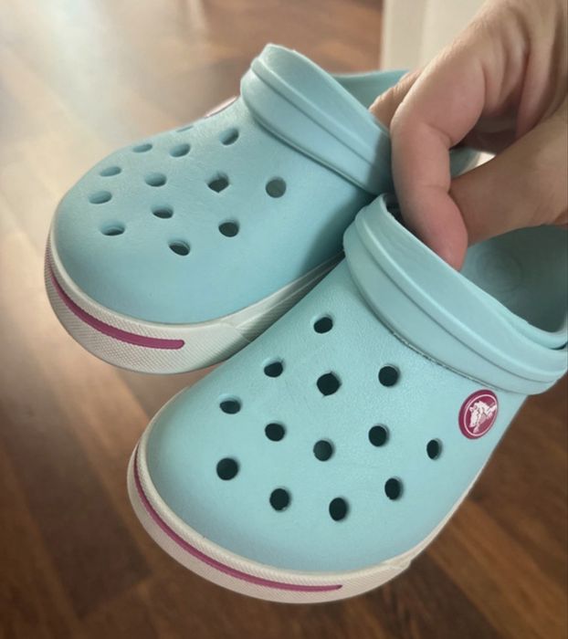 Crocs c12 / c13 turkusowe