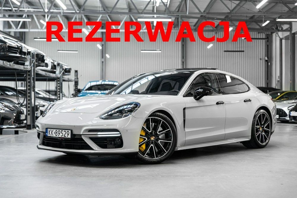 Porsche Panamera Turbo 550 KM. Gwarancja do 03.2028. Niemal pełne wyposażenie.