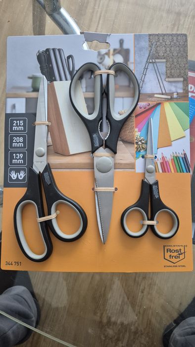 Zestaw Nożyczek 3 szt