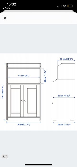 Komoda i szafka IKEA