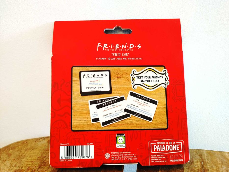 Gra Przyjaciele Trivia Quiz Karty Friends Serial