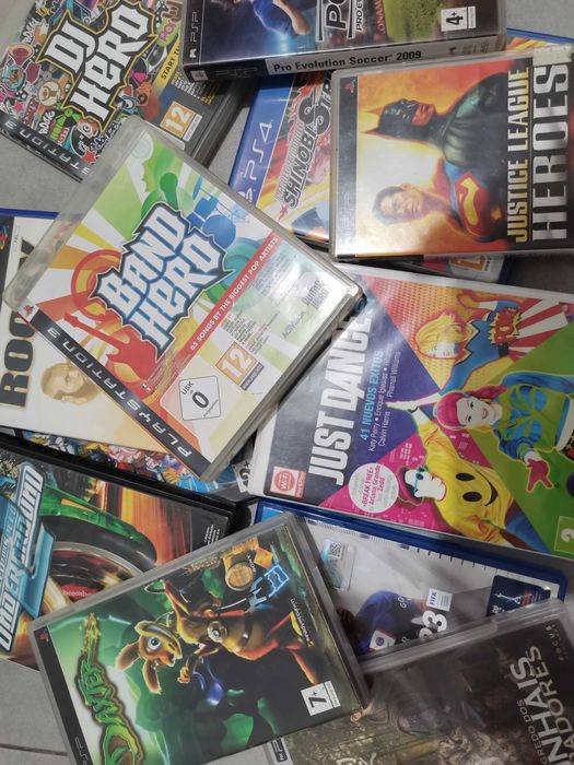 Jogos de vários tipos de consola