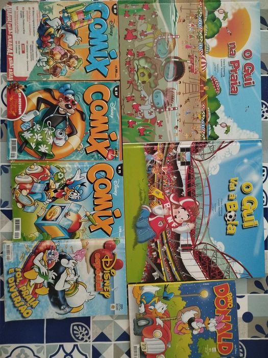 Livros de Banda Desenhada "Comix": 5€ cada (em ótimo estado)