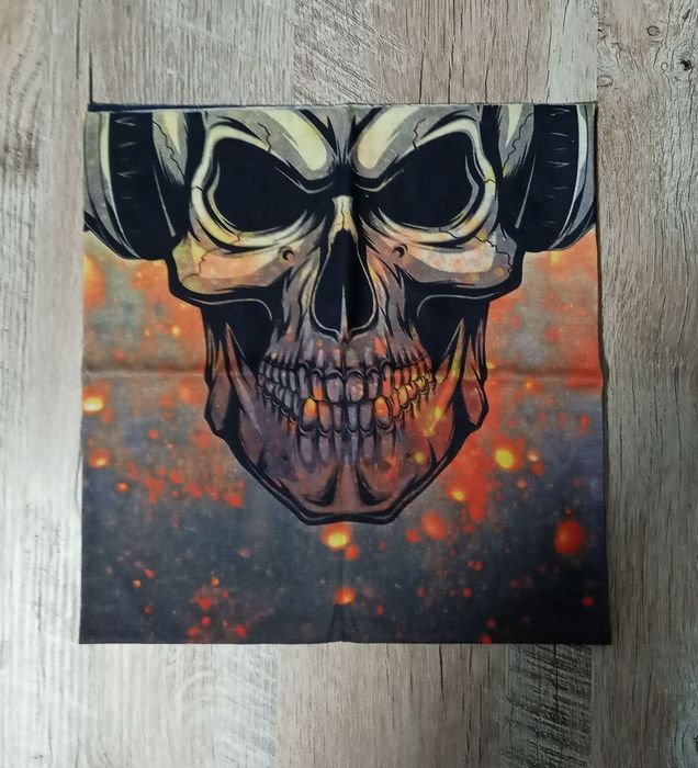 Череп камуфляжная балаклава маска шарф баф бандана