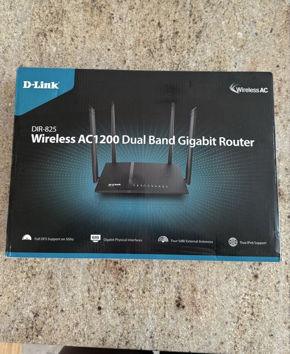 Router D-Link DIR-825 Wireless AC1200 Dual Band Gigabit