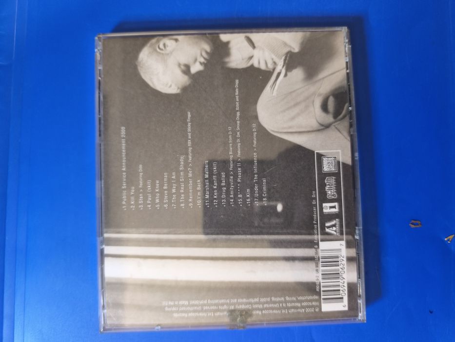 Cd Eminem the Marshall mathers