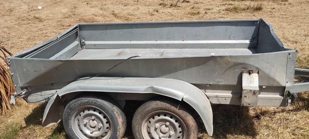 Atrelado dois eixos com suspensão chapa de fabricante