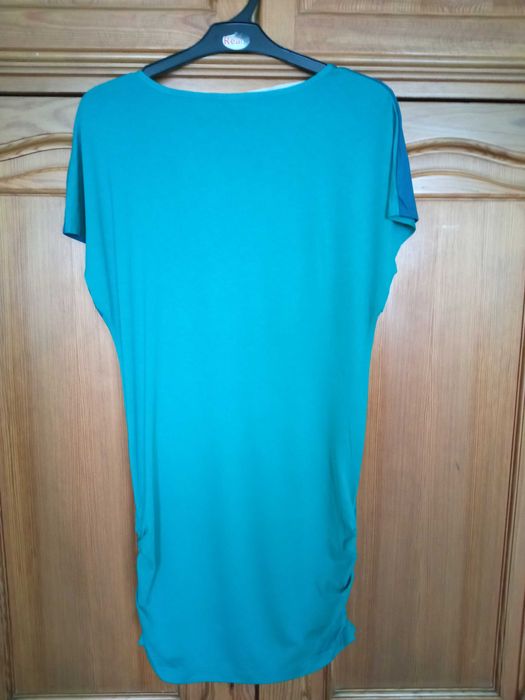 tunika zielona dwukolorowa