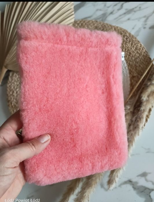 Różowa rękawica kurz poletka Raypath M