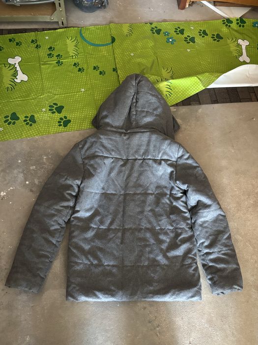 Blusão de inverno de pelo 13-14 anos