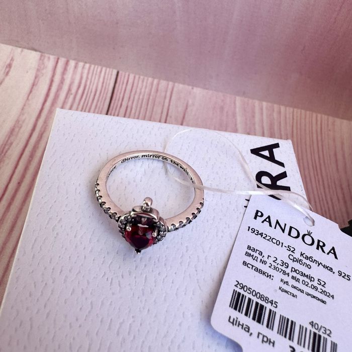 Каблучка Пандора Pandora оригінал кільце Кольцо «Зла королева» нова
