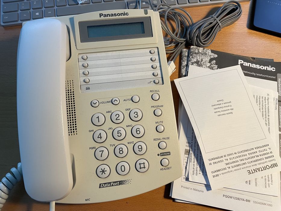 Telefone Panasonic KX-TS85EXW