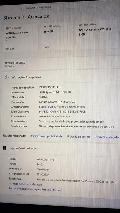 Vendo computador gaming