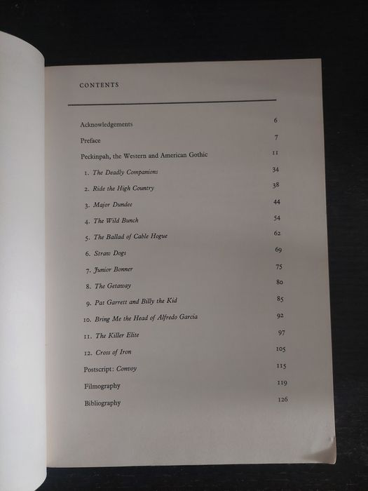 Livro Cinema Antigo - Crucified Heroes, The films of Sam Peckinpah