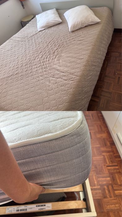 Cama de casal . Ikea