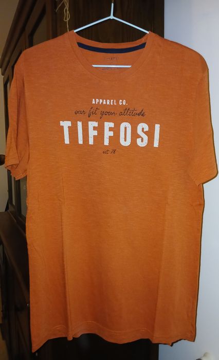 T shirt Tiffosi laranja