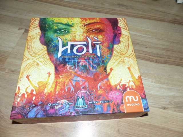Gra planszowa Muduko Holi Festiwal Kolorów