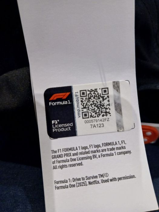 Czapka z daszkiem F1 Drive to Survive