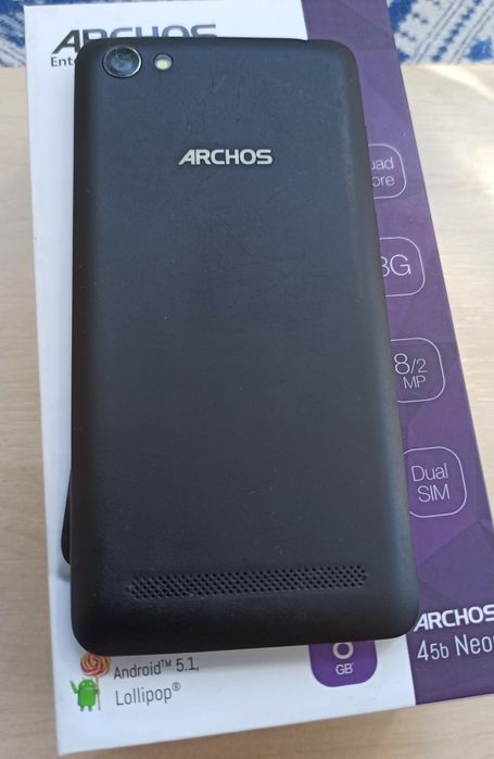 Мобільний телефон Archos 45b Neon Black