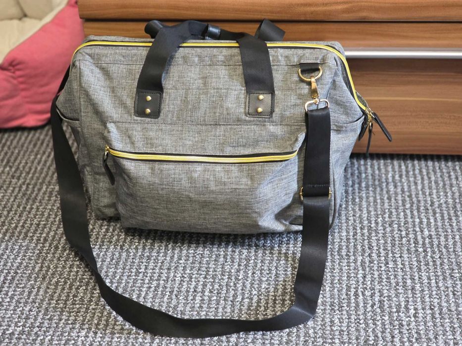 torba - torba dla mamy, mega pojemna! estetyczna organizacja:)