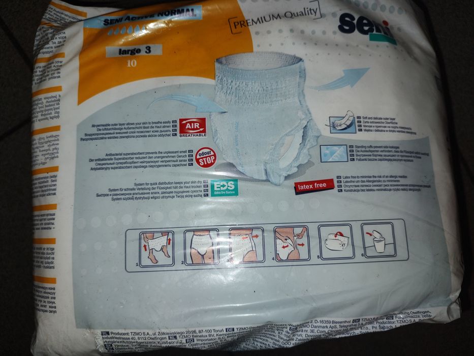 Pieluchy SENI active normal