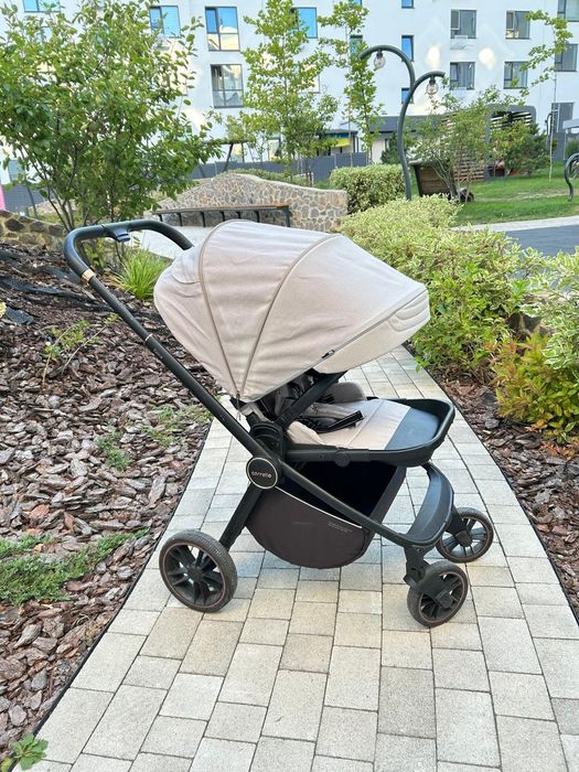 Коляска універсальна CARRELLO Epica 2в1 Almond Beige