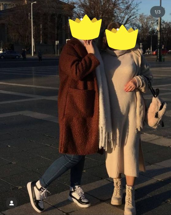Шуба Тедді pull&Bear