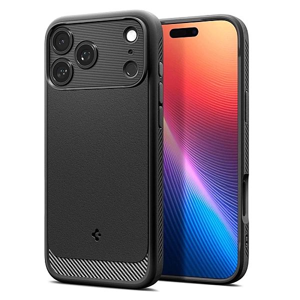 Etui Spigen Rugged Armor Mag MagSafe na iPhone 17 Pro - czarny mat