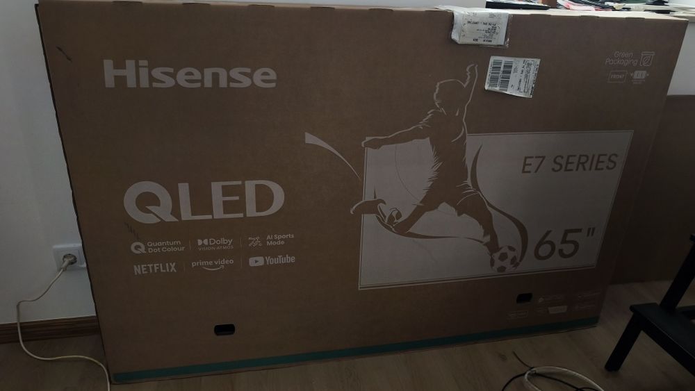 Hisense 65E7NQ TV (65") 4K Ultra HD Smart TV Wi-Fi