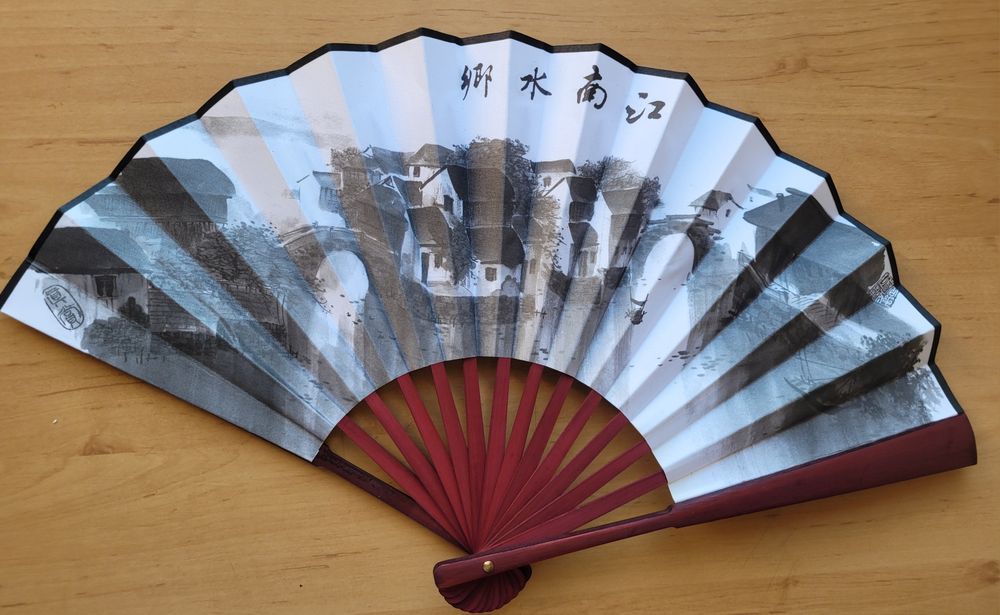 Wachlarz w stylu chińskim