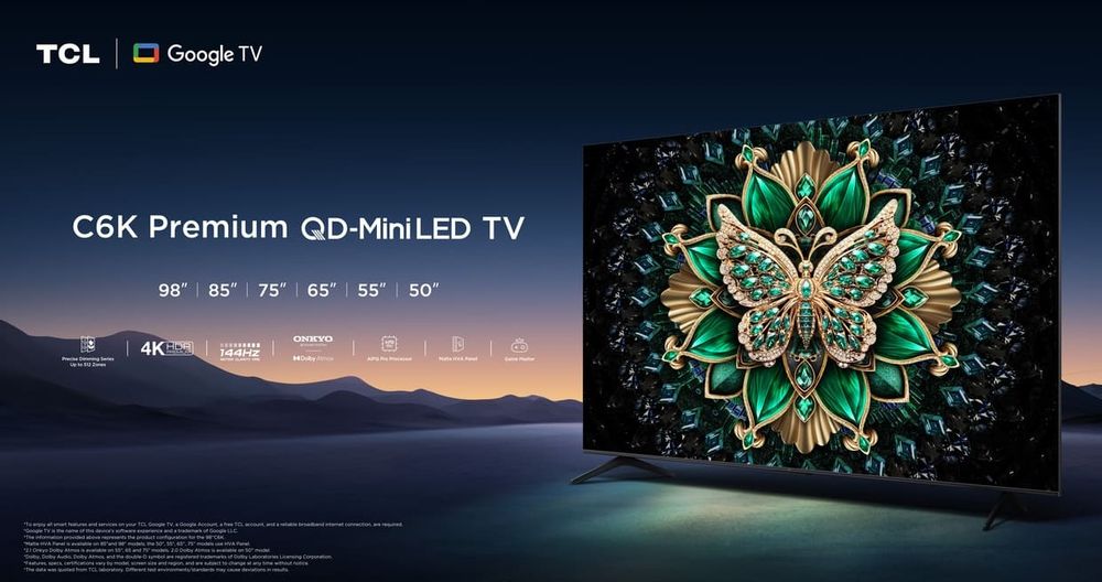 Телевізор TCL 55C6K