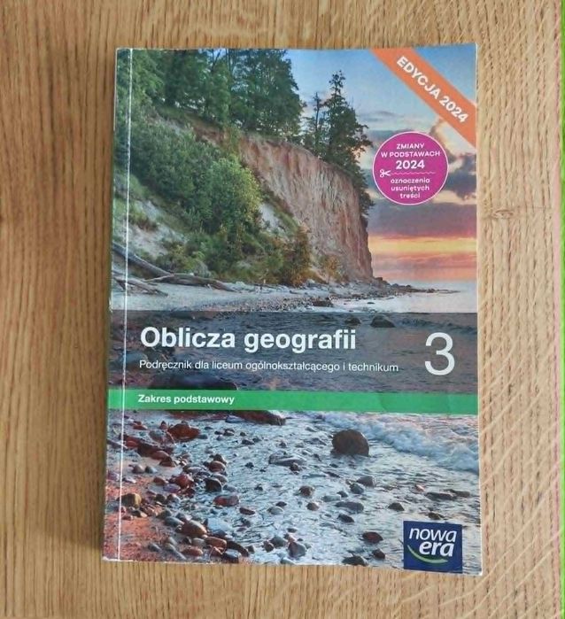 Oblicza geografii 3 zakres podstawowy NOWA ERA edycja 2024