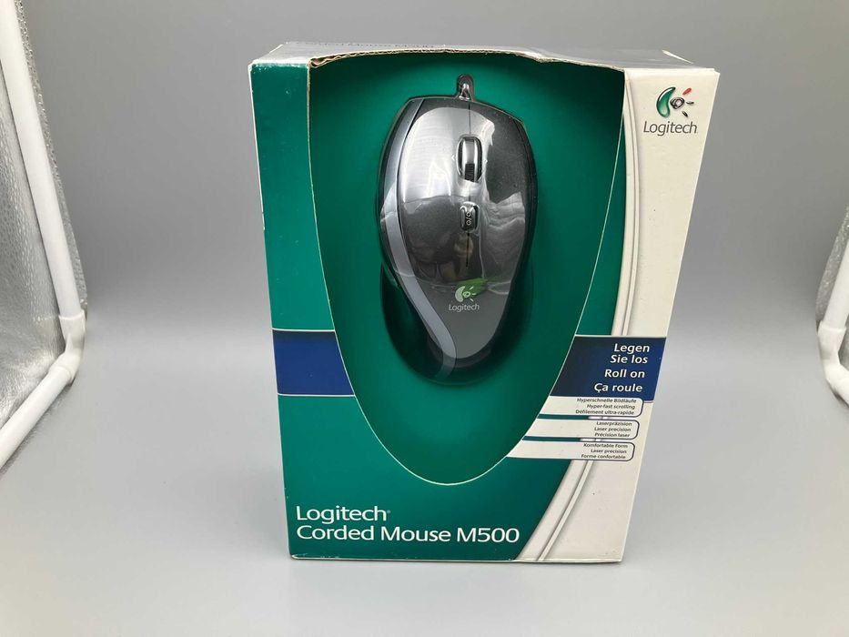 Мишка Logitech Corded Mouse M500 (910-001202) НОВА