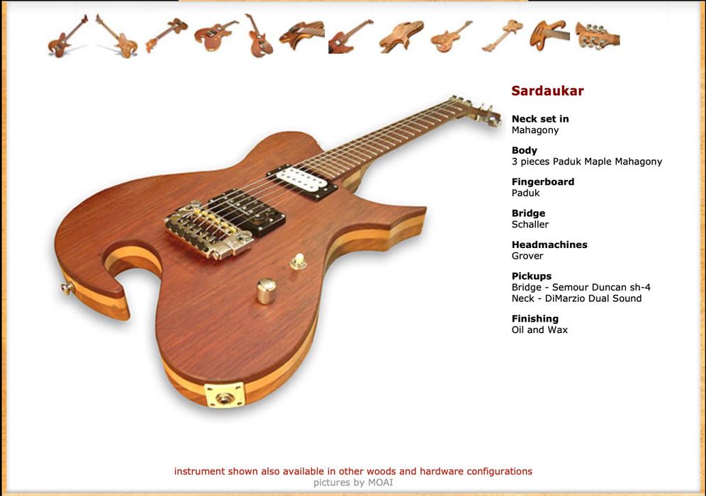 Gitara elektryczna custom – Sardaukar