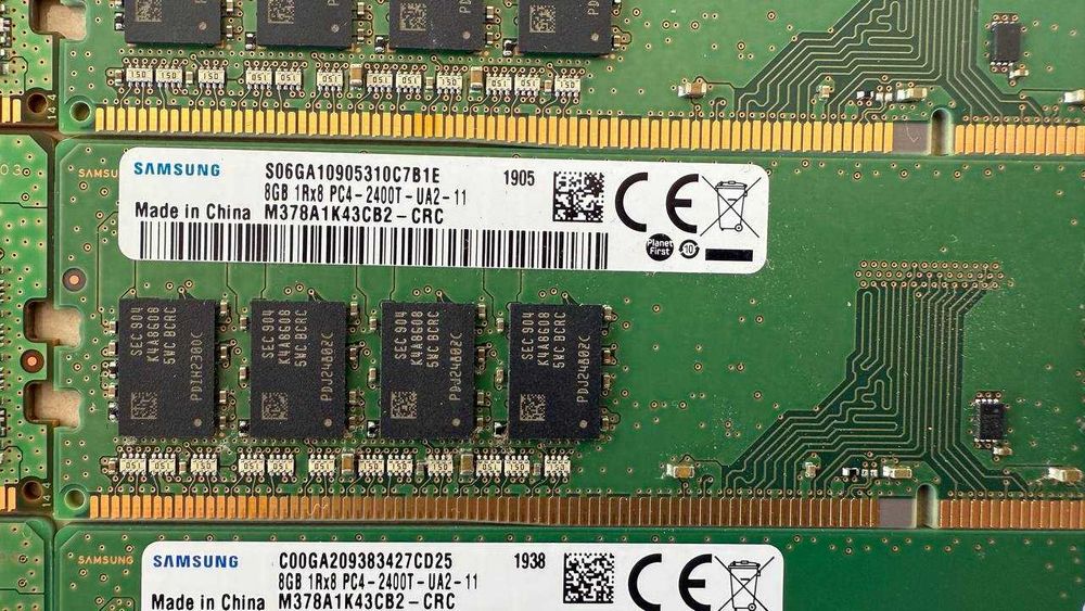 Оперативна пам'ять DDR4 8GB 2400MHz PC4-19200 Samsung оперативка