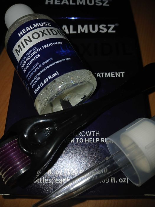 Minoxidil 5%+ dermaroller