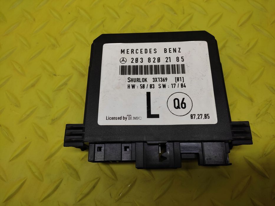 mercedes w203 sterownik moduł drzwi 2038202185