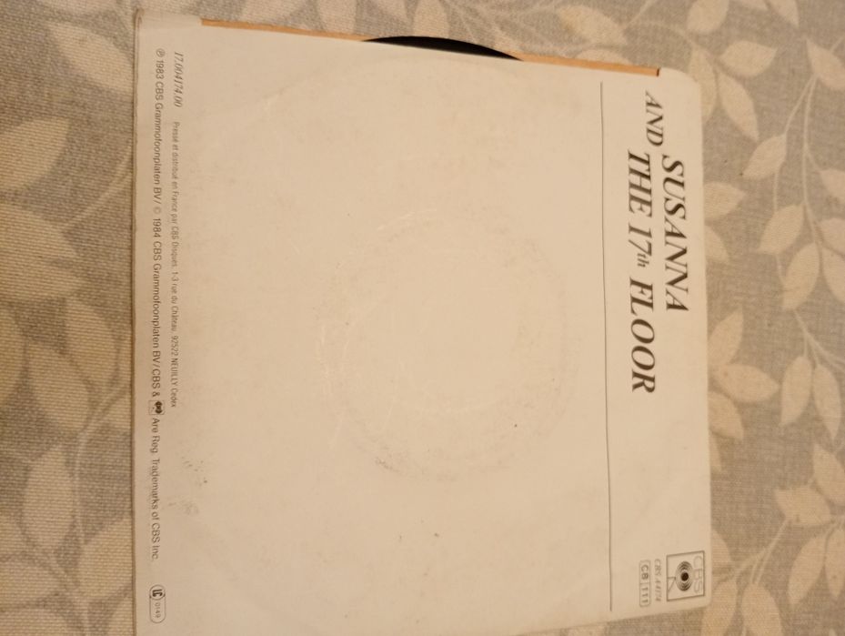 Vinil 7 'pol de The art company c/ Susanna & The 17th floor