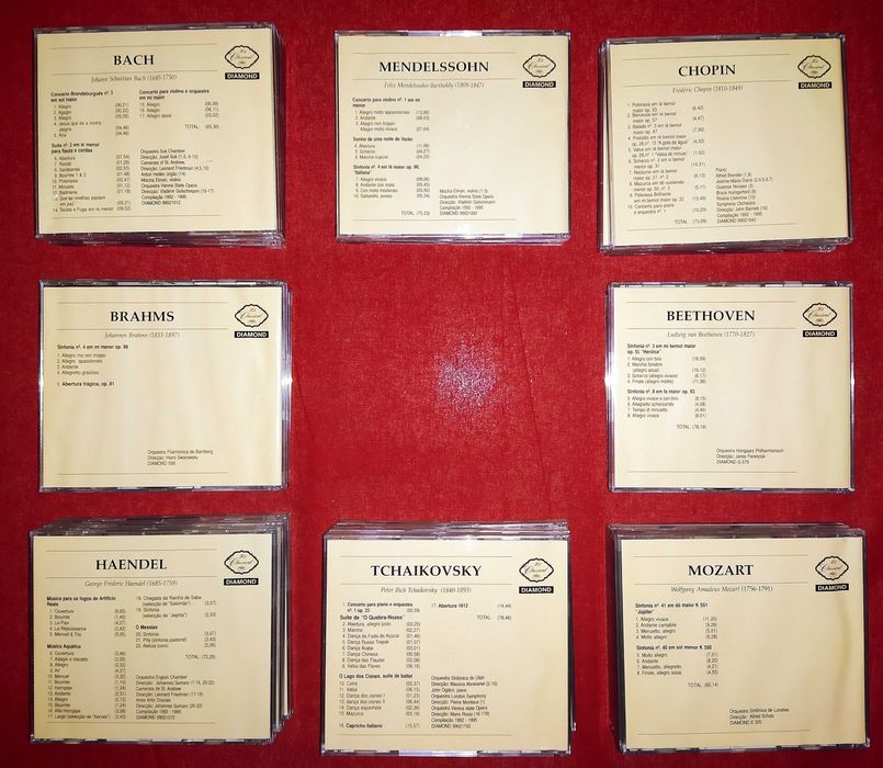 Coleção Música Clássica 25 CDs