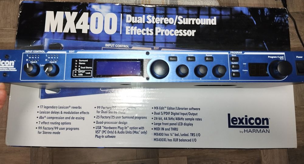 Процесор ефектів LEXICON MX 400
