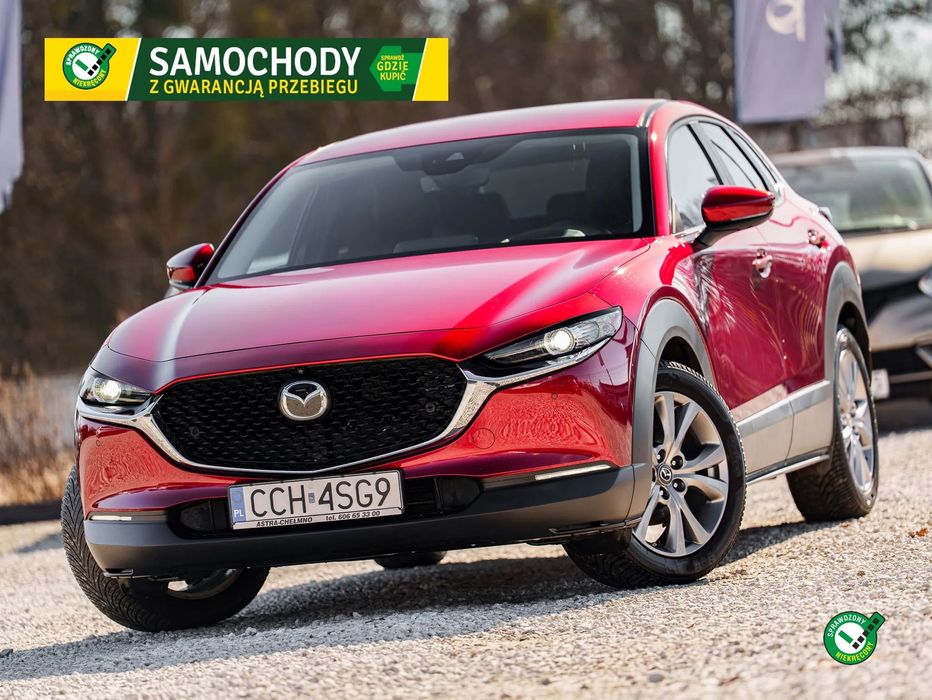 Mazda CX-30 Z GWARANCJA, Zarejestrowana, Xenon, Kam, HeadUp, Skóra, LED