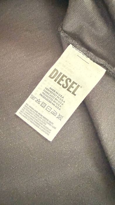 Футболка  Diesel  виварена оверсайс  унісекс