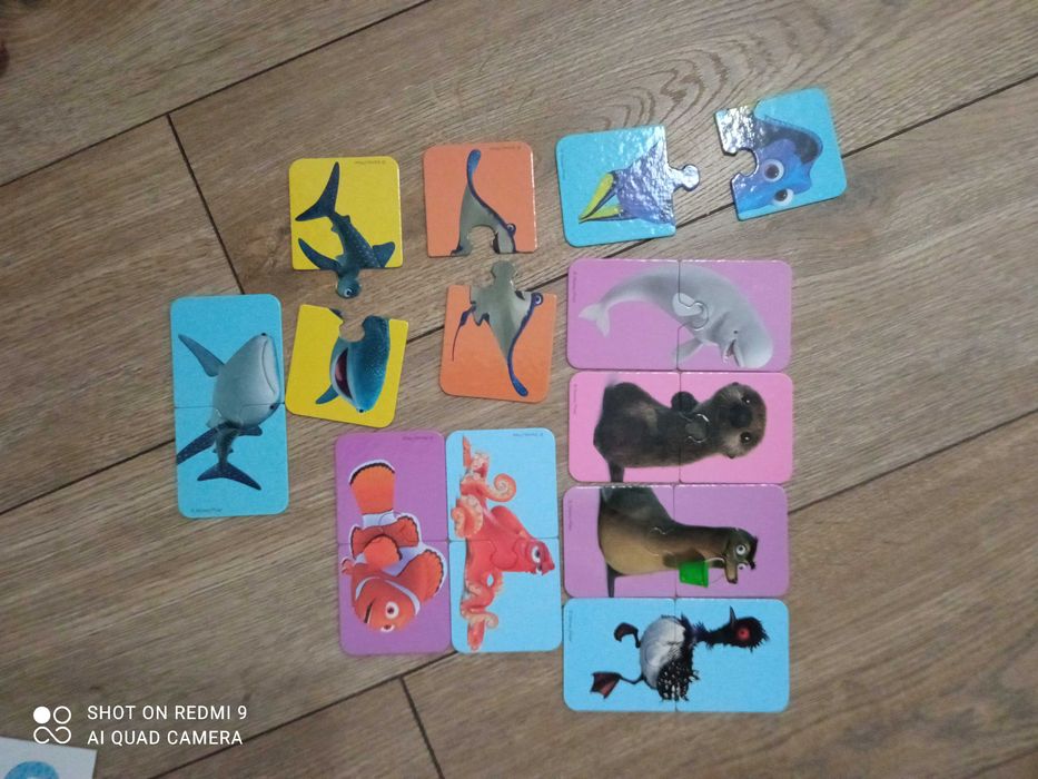 Puzzle 2+ Disney gdzie jest dory 10w1